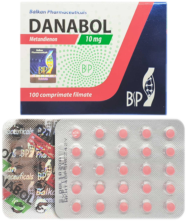 Danabol 100 таб x 10 мг Balkan Pharmaceuticals