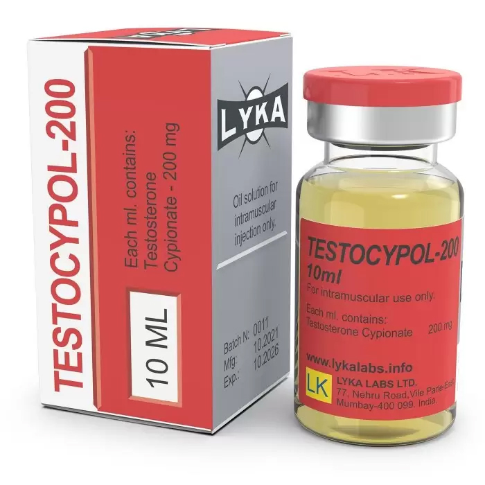 Testocypol-200 10 мл x 200 мг Lyka Labs