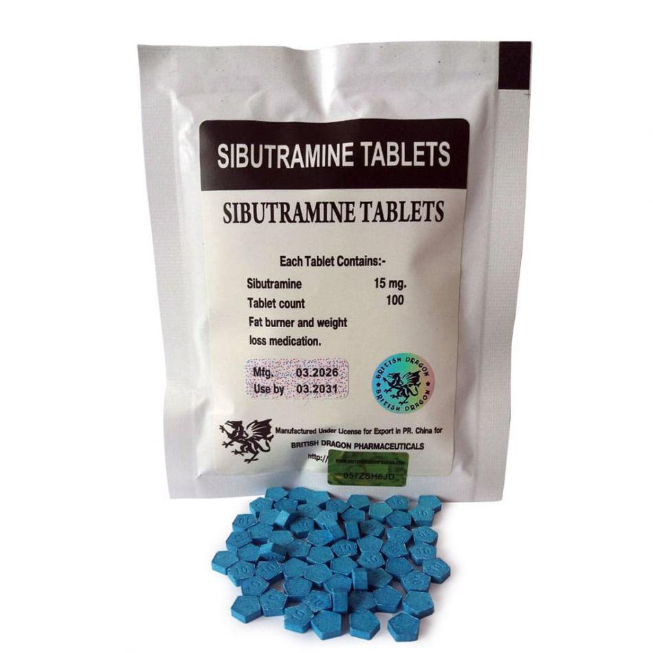 Sibutramine 100 таб x 15 мг British Dragon