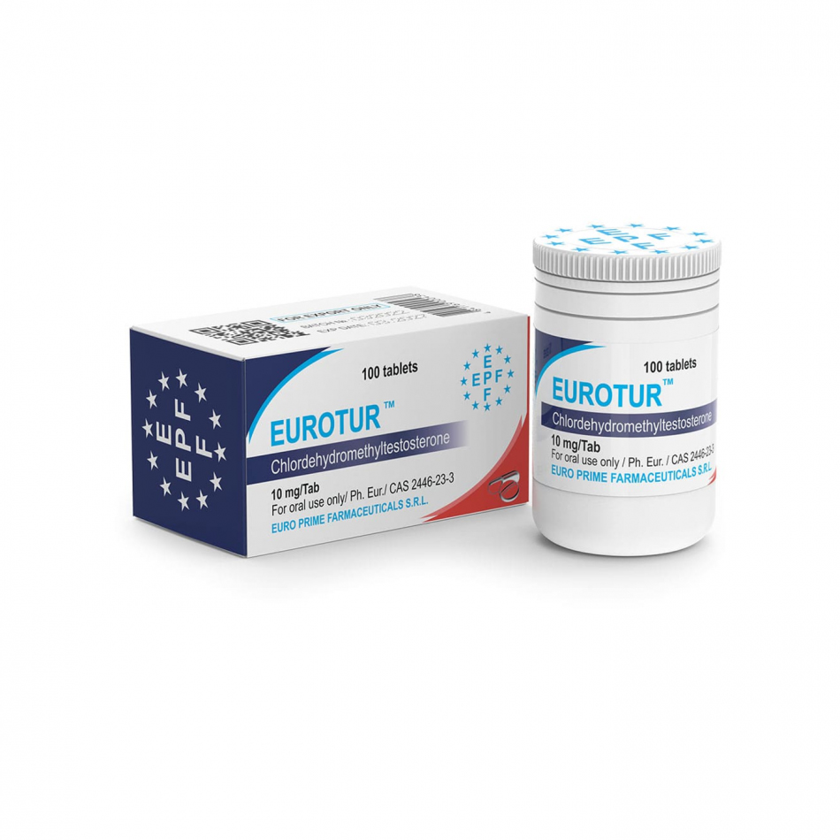 Eurotur 100 таб x 10 мг Euro Prime Farmaceuticals (EPF)