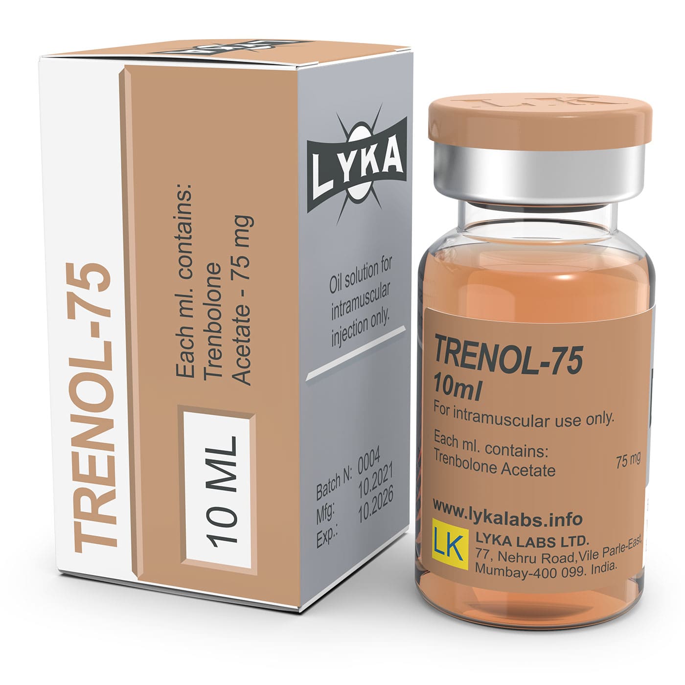 Trenol-75 10 мл x 75 мг Lyka Labs