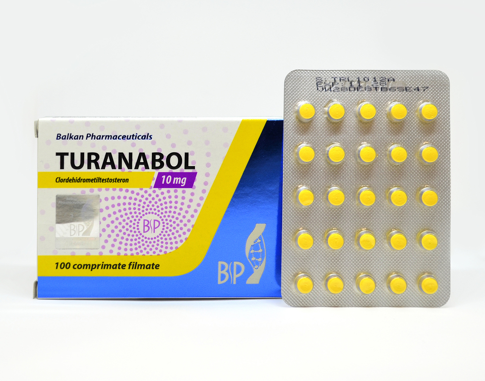 Turinabol 100 таб x 10 мг Balkan Pharmaceuticals