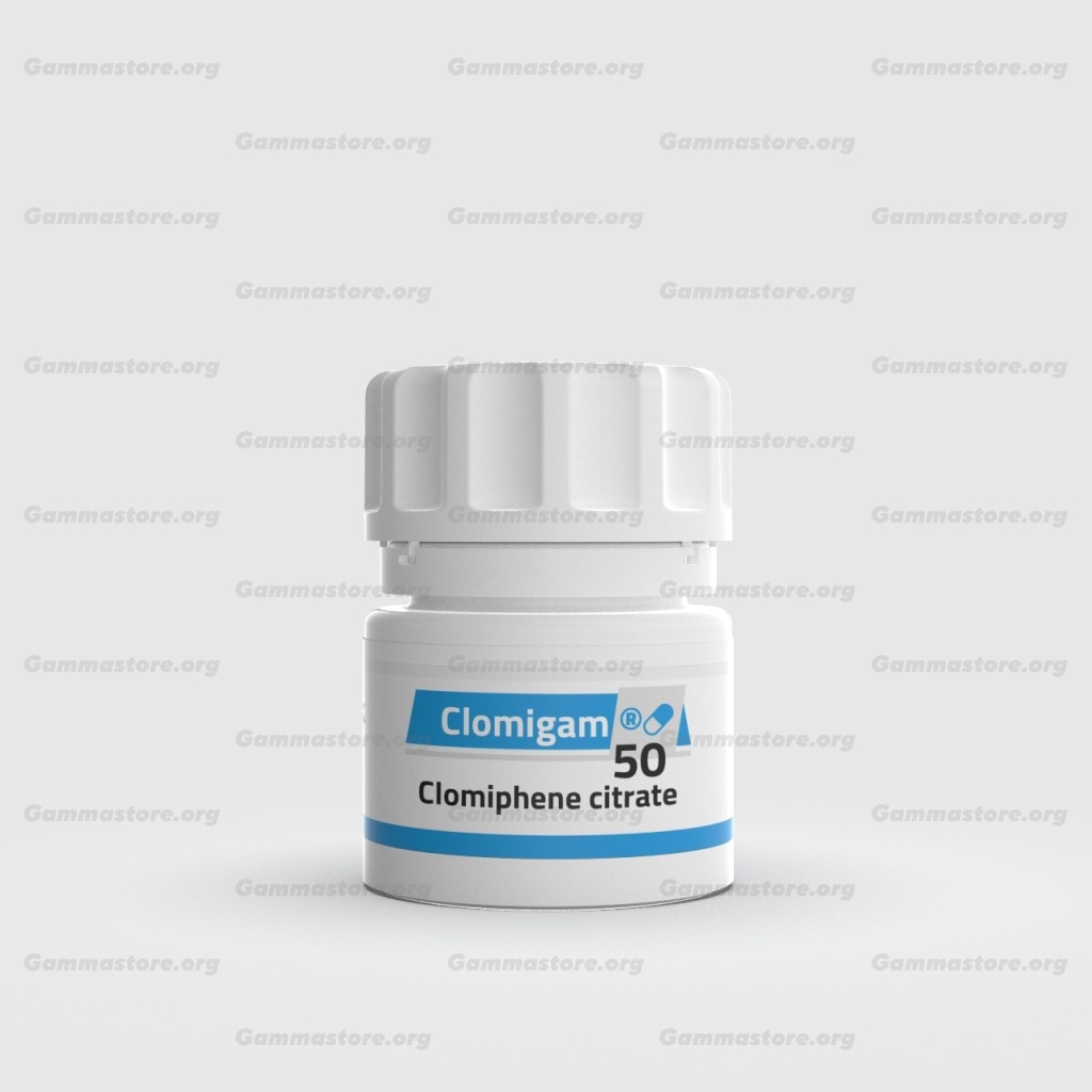 Clomigam 30 таб x 50 мг Gamma Pharmaceuticals China