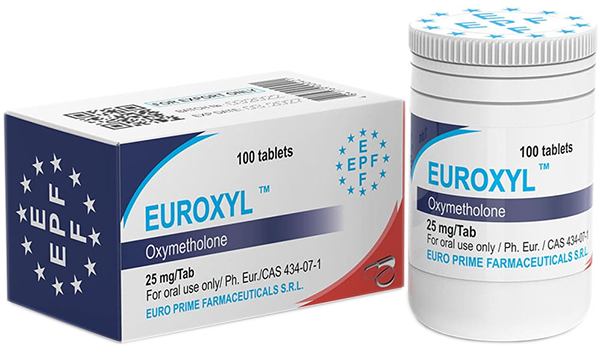 Euroxyl 100 таб x 25 мг Euro Prime Farmaceuticals (EPF)
