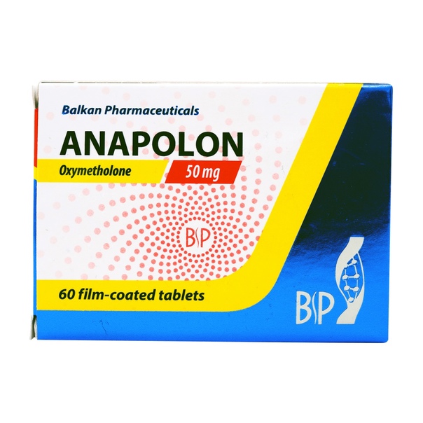 Anapolon 60 таб x 50 мг Balkan Pharmaceuticals