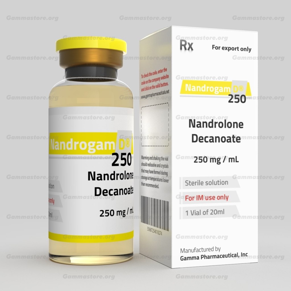 Nandrogam 20 мл x 250 мг Gamma Pharmaceuticals China