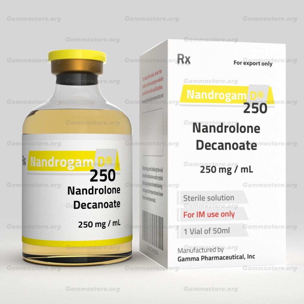Nandrogam 50 мл x 250 мг Gamma Pharmaceuticals China