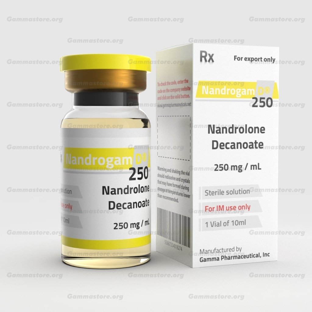Nandrogam 10 мл x 250 мг Gamma Pharmaceuticals China