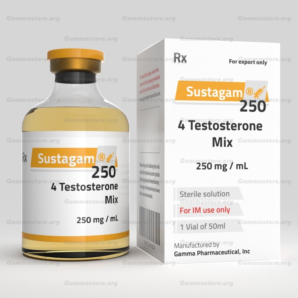 Testogam-E 50 мл x 250 мг Gamma Pharmaceuticals China