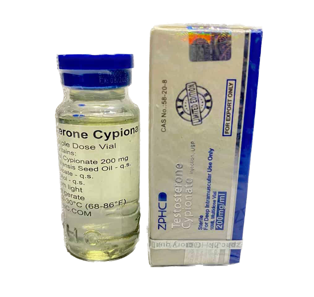Testosterone Cypionate 10 мл x 200 мг ZPHC