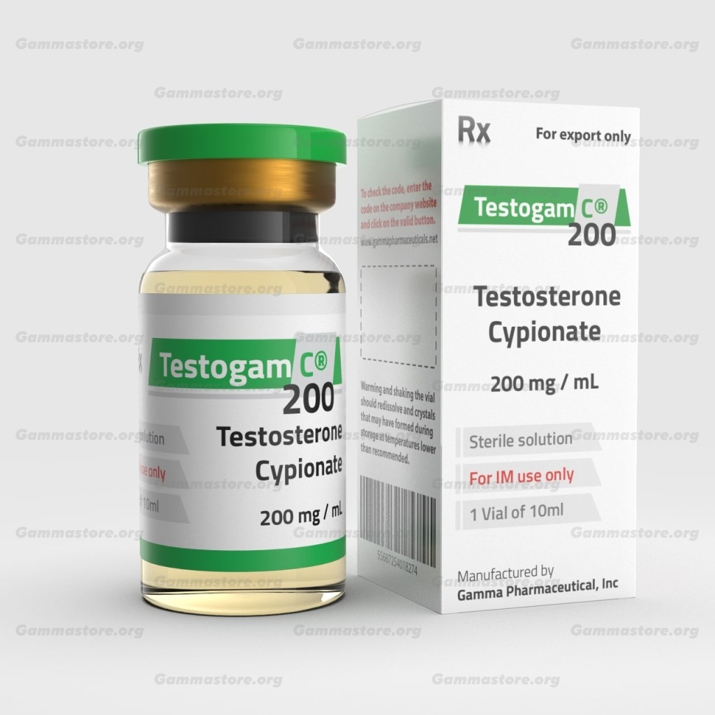 Testogam-C 10 мл x 200 мг Gamma Pharmaceuticals China
