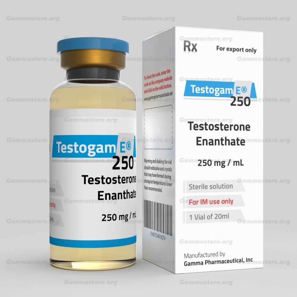 Testogam-E 20 мл x 250 мг Gamma Pharmaceuticals China