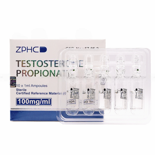 Testosterone Propionate Amp. 10 мл x 100 мг ZPHC